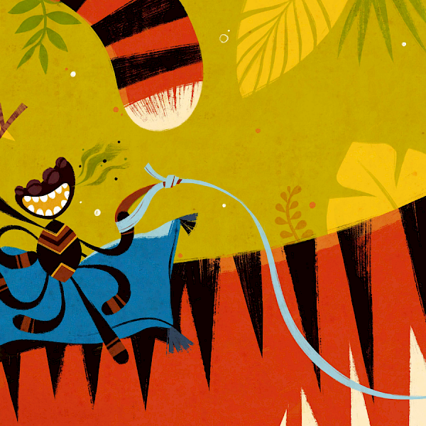 Prentenboekjesfestival - Anansi de Spin en de Gulzige Tijger | 3+