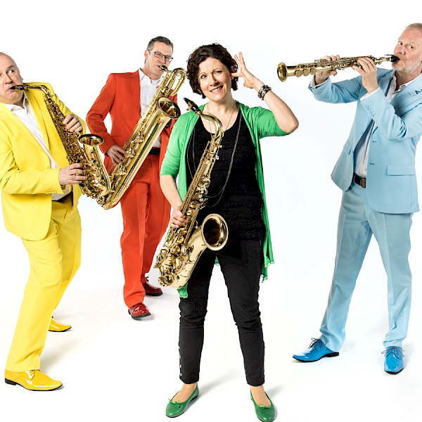 Concertpodium Domani - Vierfarben Saxophonquartett