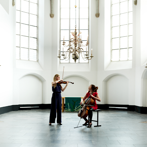 Concertpodium Domani - Merel Vercammen & Maya Fridman